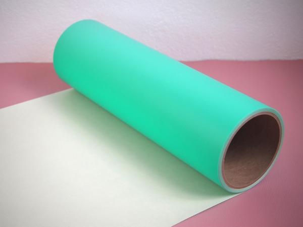 耐熱PVCマスキングテープ(剥離紙付き)　緑色　B502K　30cm幅×5m巻　1本